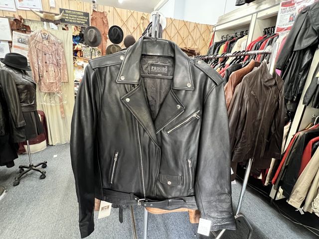 Leather sales biker gear